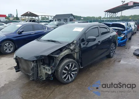 2014 Honda Civic Lx из США, поврежденный, VIN 19XFB2F54EE250651